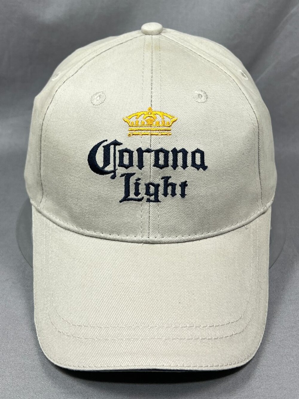 Corona Light Beer ACME Strapback Hat Khaki Baseball Mexico Adjustable Adult Cap